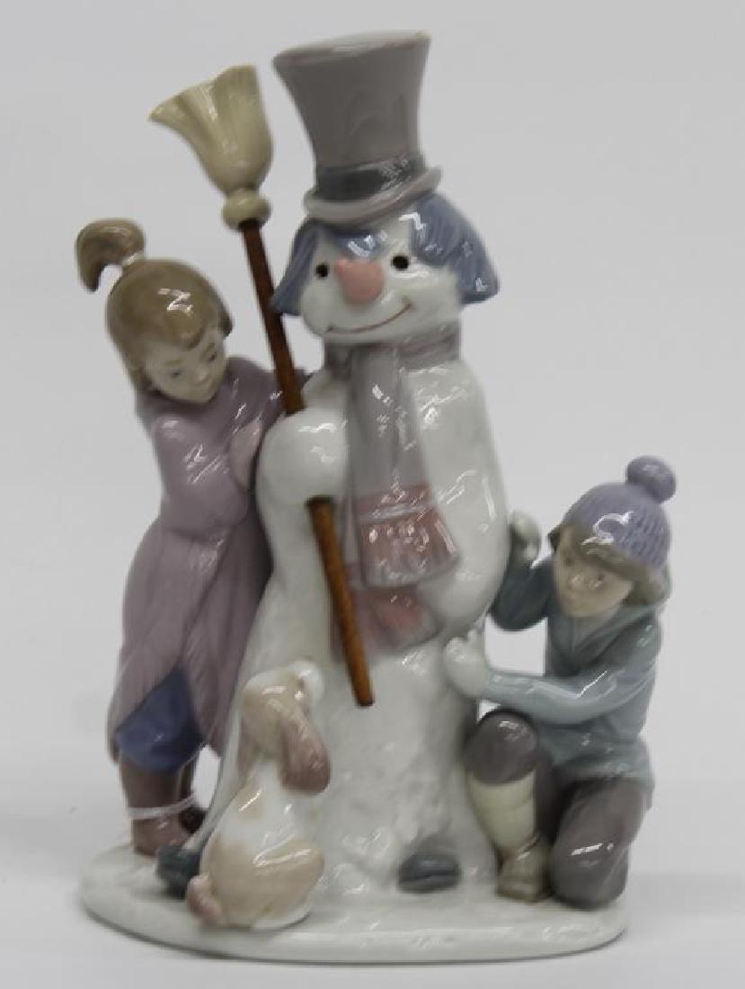 Lladro Figurine "The Snowman" 5.713, 8" high, OB (1 of 1)