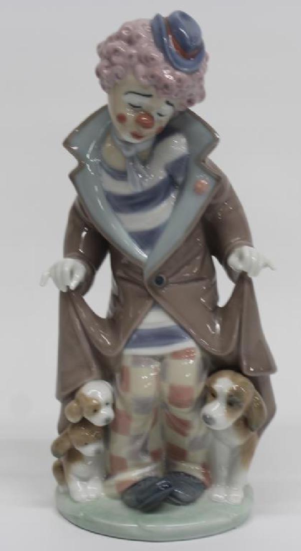Lladro Figurine "Surprise" clown 05901, 10" h, OB (1 of 1)