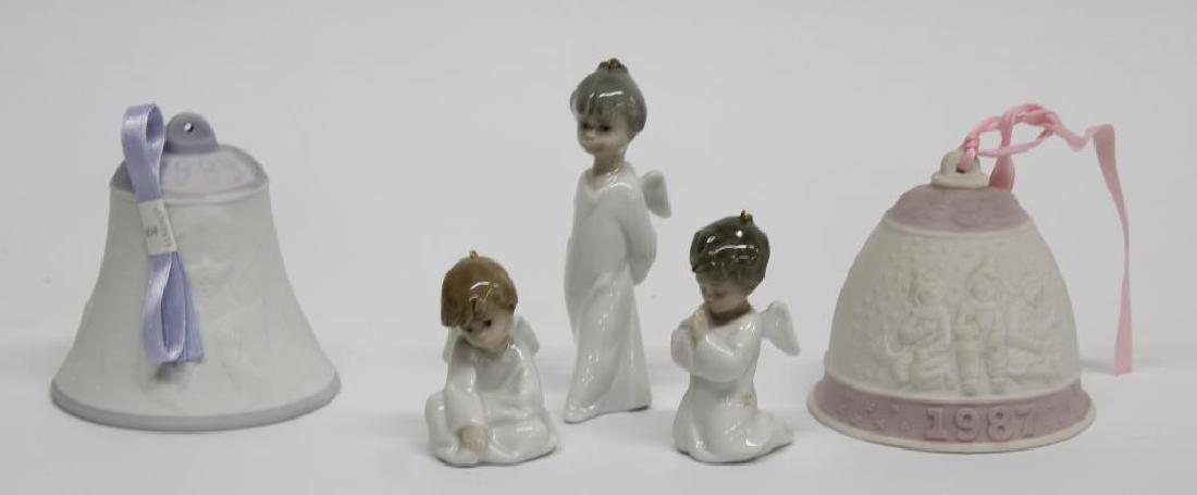 Lladro Figurine 5 pieces - 1999 Christmas Bell 16636, (1 of 1)