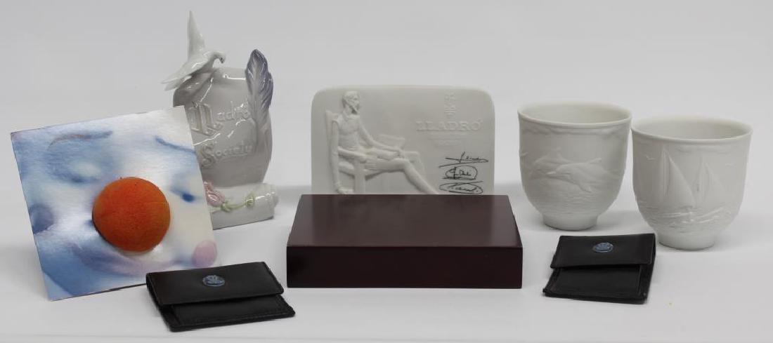 Lladro asstd pcs - Lladro Society Plaque (OB) & Lladro (1 of 1)