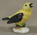 Stangl yellow & black bird, 4" high