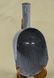 gray agate scoop, 10.5" long