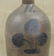 1 1/2 gallon blue decorated salt glazed crock - 2