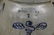 blue decorated salt glazed crock, 2 gallon - 2