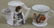 German cats mug, cat/dog shaving cup