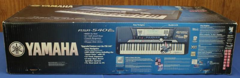 Yamaha PSR-540 Electronic Keyboard, OB: Yamaha PSR-540 Electronic Keyboard, OB