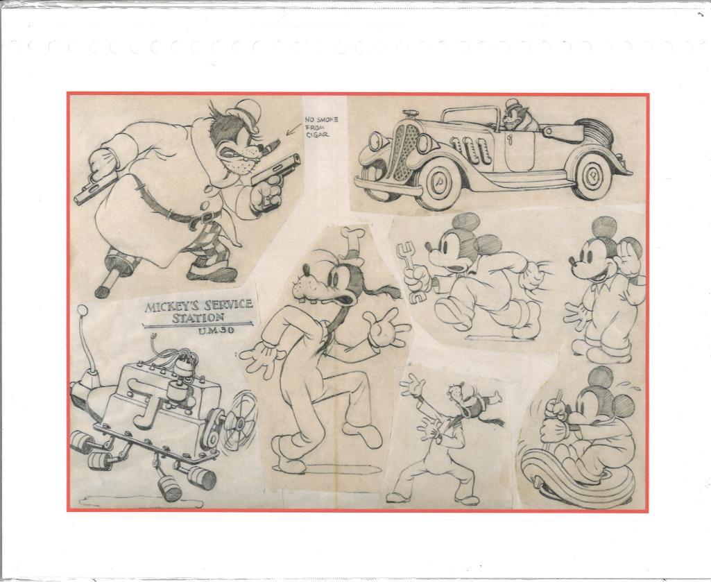 'Walt Disney'- Animation Legacy- ' Mickey Mouse And Multiple Characters ' The Art Of Animation (1 of 2)