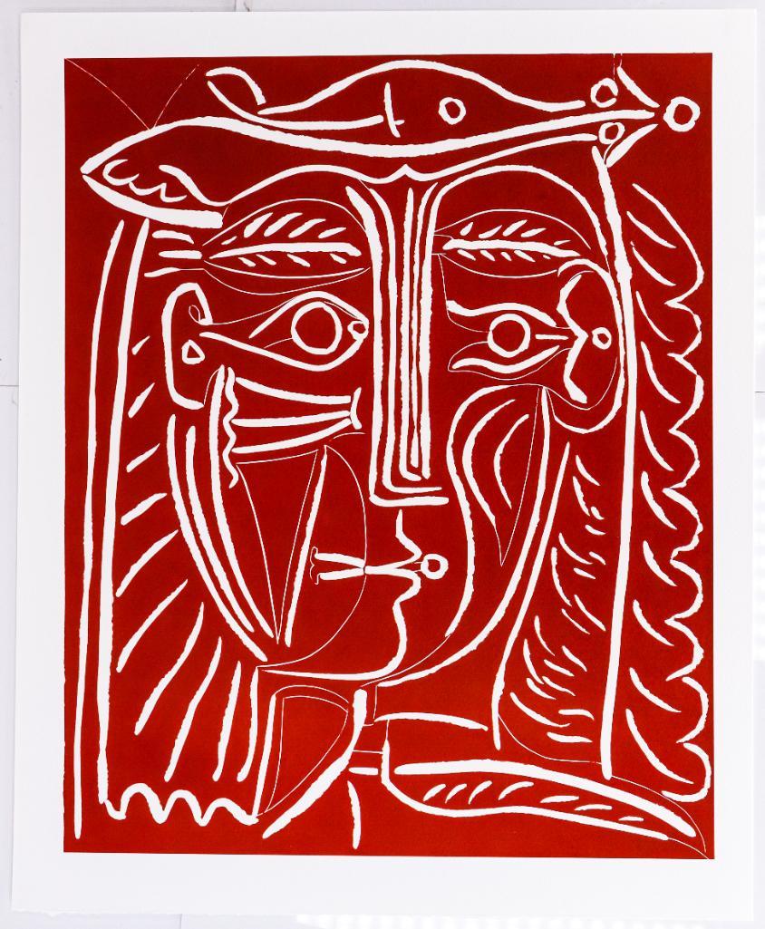 Pablo Picasso -Spain 1881 - Fine Art Print 17 x22 inches.: Pablo Picasso -Spain 1881 - Fine Art Print 17 x22 inches.