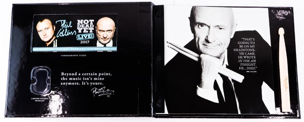 Phil Collins "Not Dead Yet" Tour -VIP Tour Collector Album - Full of Authentic Collectible (1 of 4)
