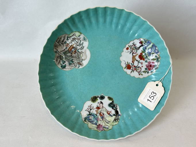 A Chinese Famille Rose Dish, Qianlong Pr.