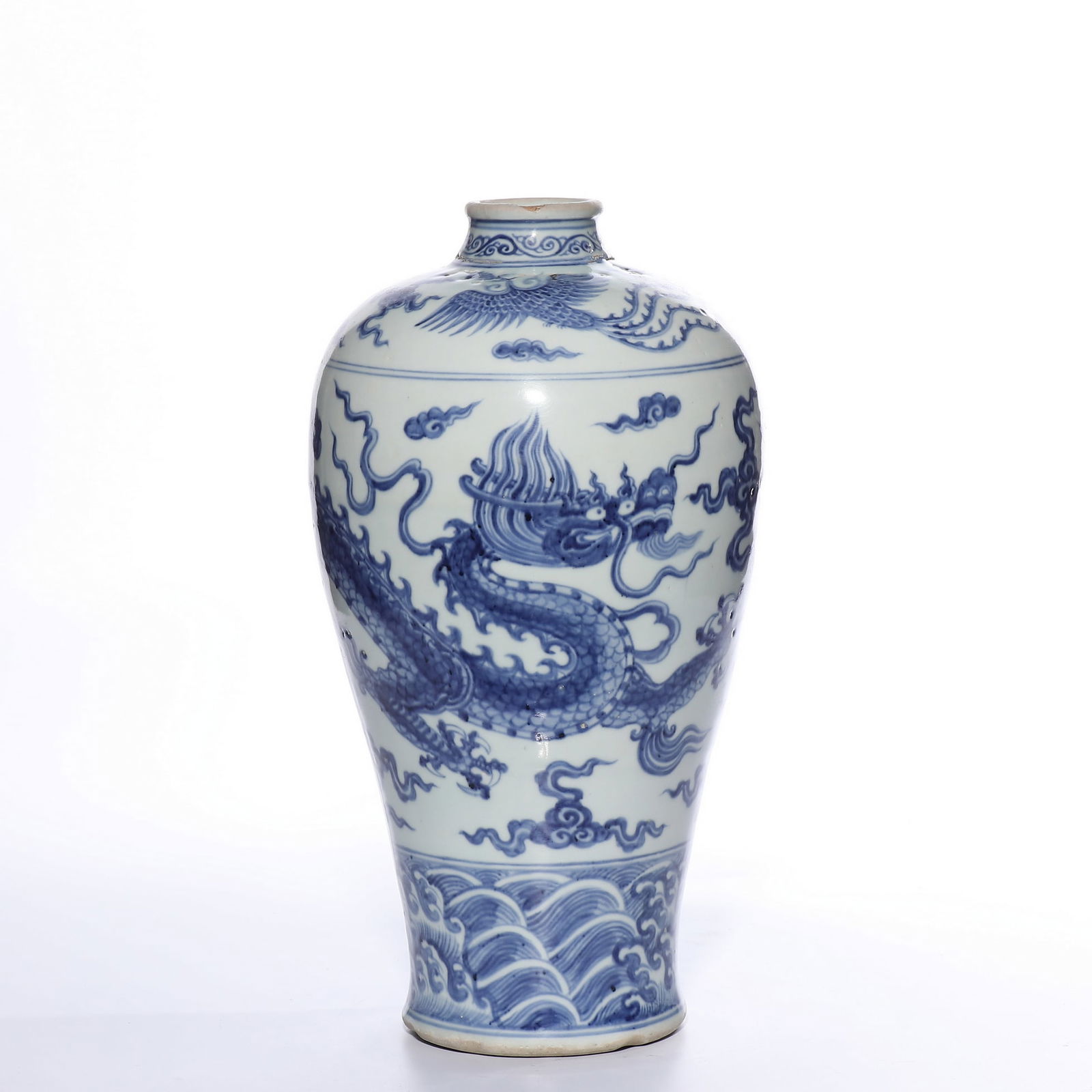A Chinese Blue&White vase, Ming Daynasty Pr. (1 of 6)