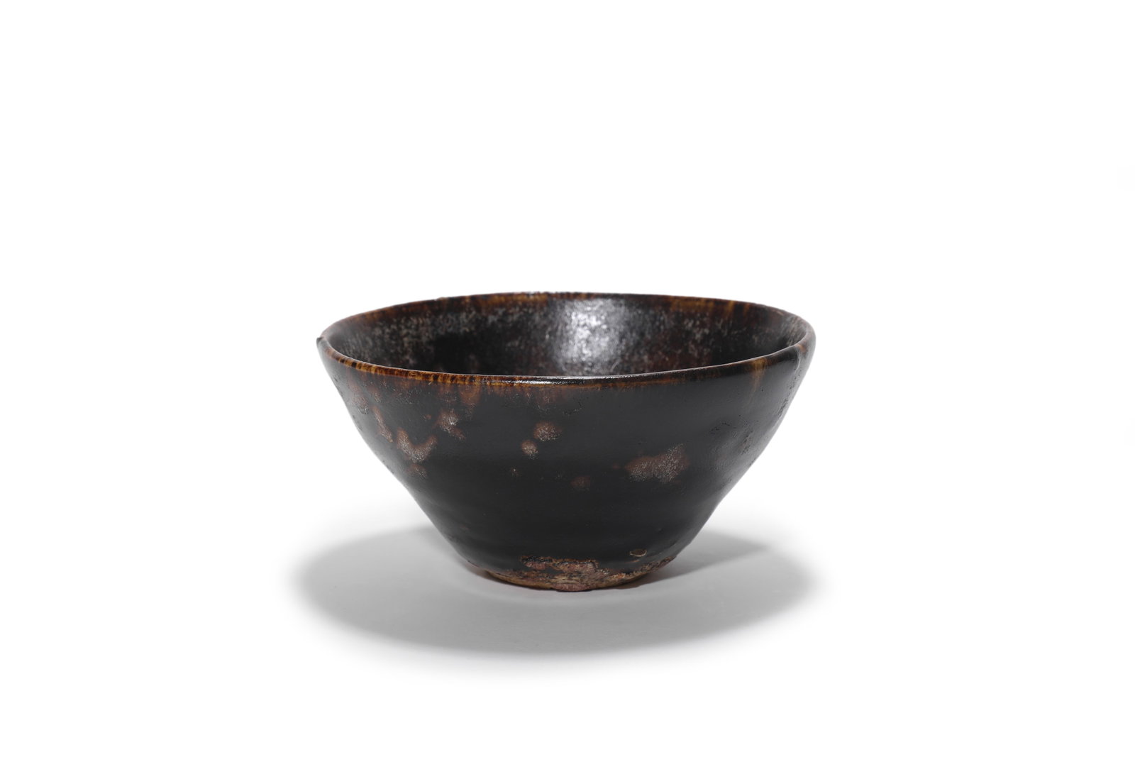 A Jizhou Kiln Spotted Tea Bowl, 12th?C13th C Pr. (1 of 4)