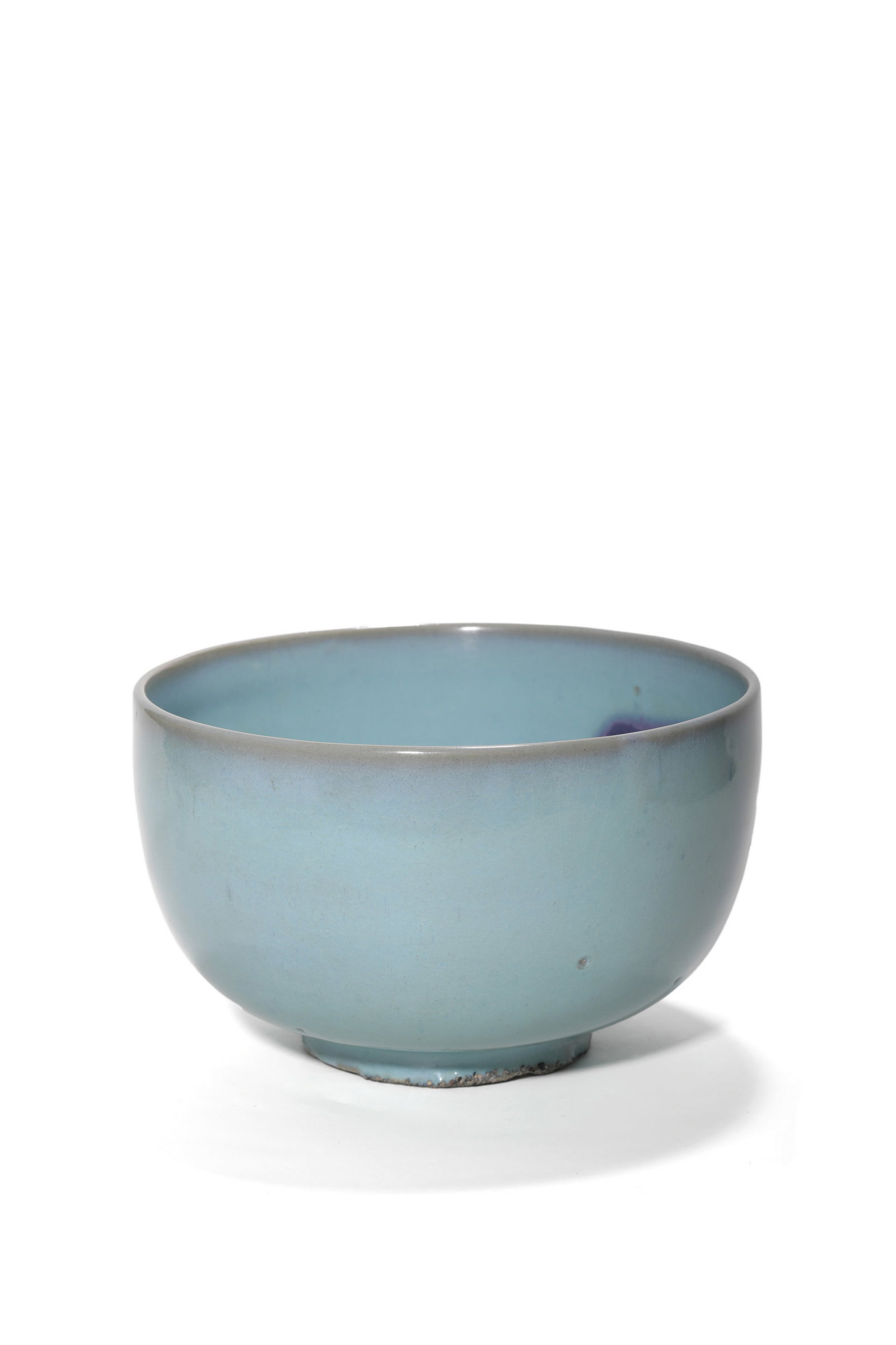 A Jun Kiln Sky Blue Glaze Bowl, 12th?C14th C Pr. (1 of 4)