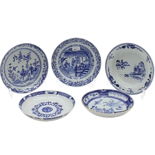 18th / 19th century china porcelain plates (1 of 2)
