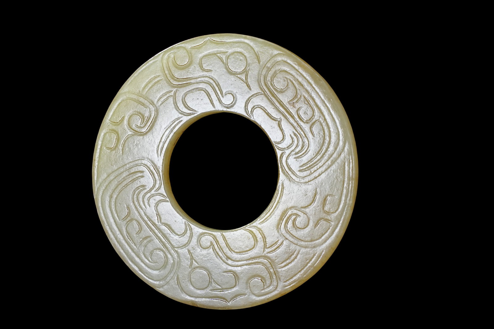 A Jade ornament, 2th- 12th Pr. (1 of 7)