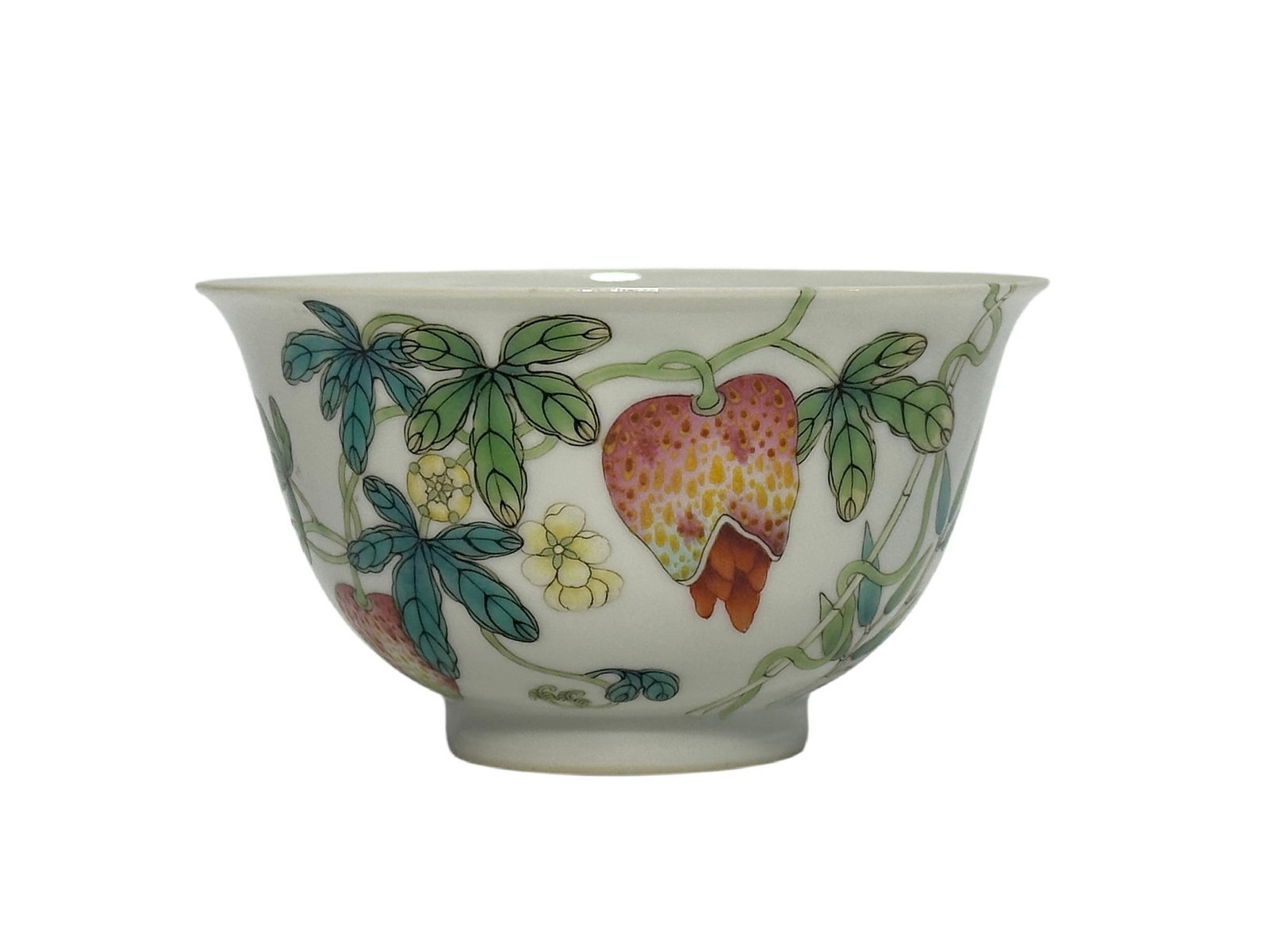 A Chinese Famille Rose bowl, Qing Dynasty Pr. (1 of 8)