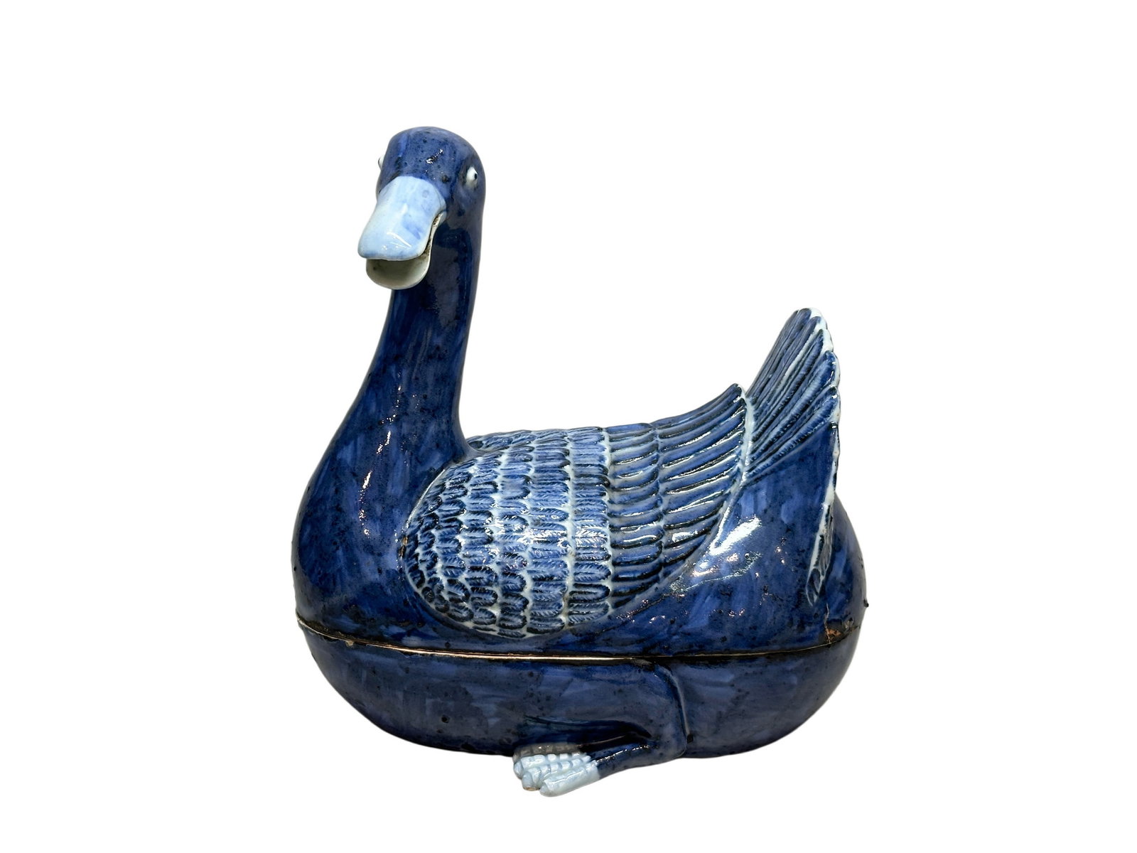 The aroma burner of a duck shape, Ming Dynasty Pr. (1 of 9)