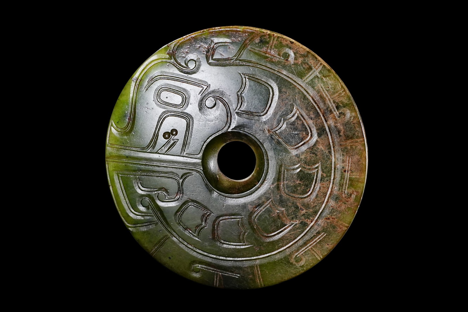 A Jade ornament, 2th- 12th Pr. (1 of 10)