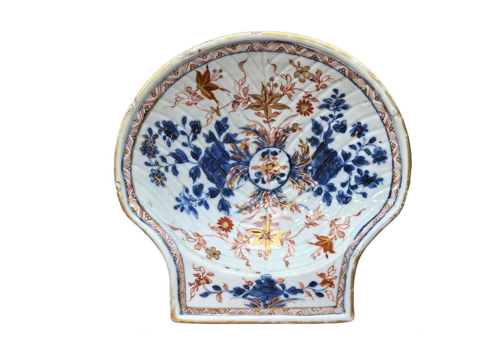 A shell shape vase, Kang Xi Pr. (1 of 7)
