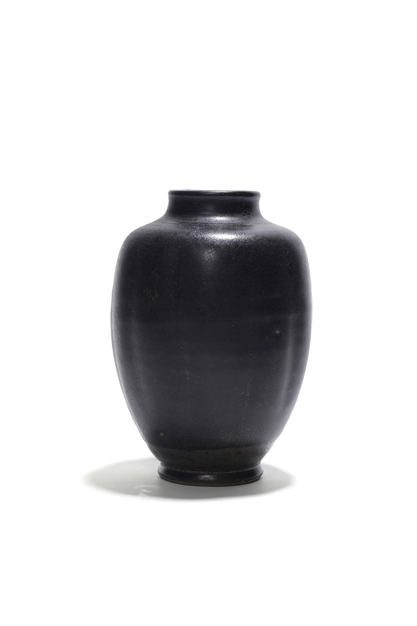 A Chinese Ancient black?glazed pottery jar, 10th?12th centuries A.D Pr. (1 of 5)