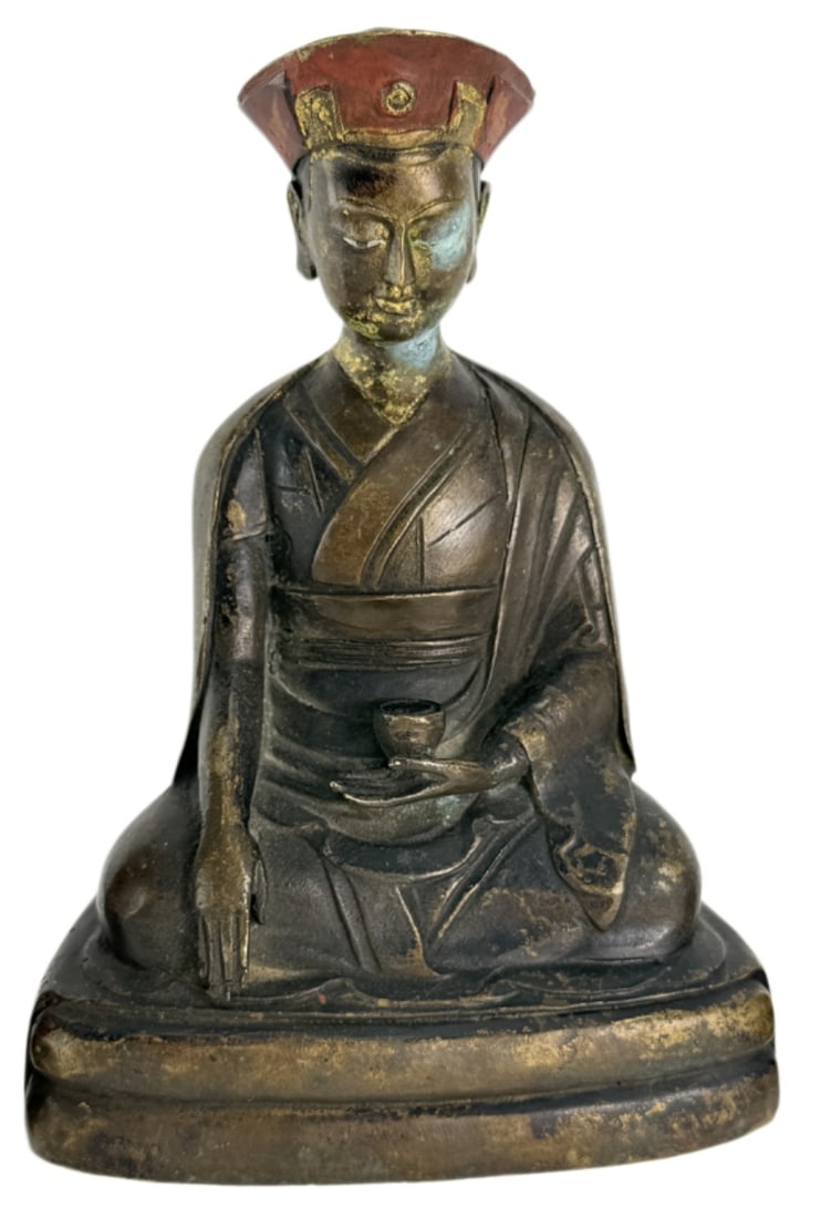 A bronze buddaha, Ming Dynasty Pr. (1 of 6)
