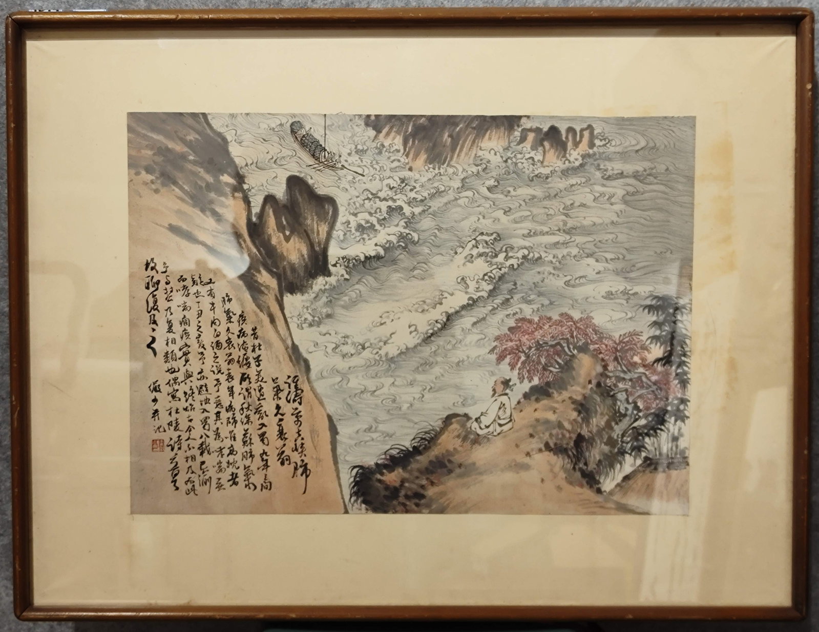 An old Chinese handpainting, Signed&Marked. (1 of 5)