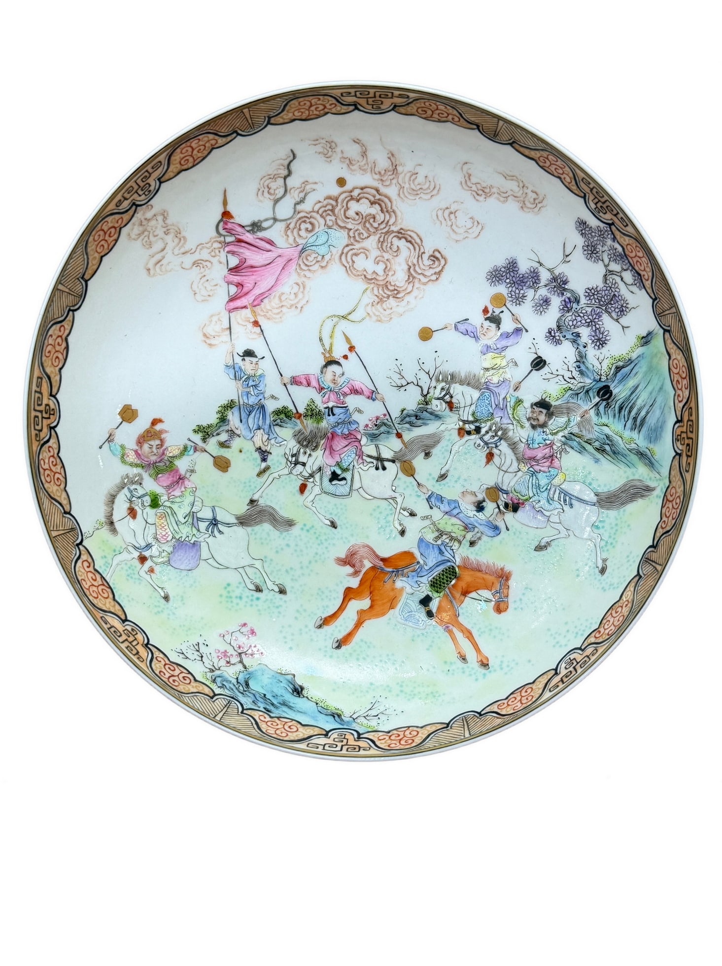 An eggshell Chinese bowl, Republic Pr.: Size:(Mouth Diameter16.2cm, Height4.2cm) Shipping:EU\HK\USA Ondoor shipping estimation:105EUR Condition:(Good Condition, No Hairlines, No Cracks, No Repairment Checked by UV&Strong Light, Age Traces) 