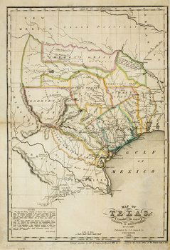 EDWARD. History of Texas. w/map. 1836: EDWARD, David B. The History of Texas; or, The Emigrant's, Farmer's, and Politician's Guide to the Character, Climate, Soil and Productions of that Country: Geographically Arranged from Personal Ob