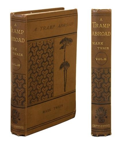TWAIN, Mark (1835-1910). A Tramp Abroad.
