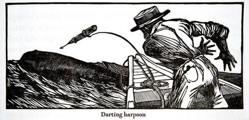 MOSER: Moby-Dick, 1979. Orig. Drawings, insc.: MOSER, Barry, [illustrator]. Moby-Dick; Or, The Whale.San Francisco: The Arion Press, 1979. Folio. Wood engraved illustrations by Moser, including 4 original signed pencil drawings or studies