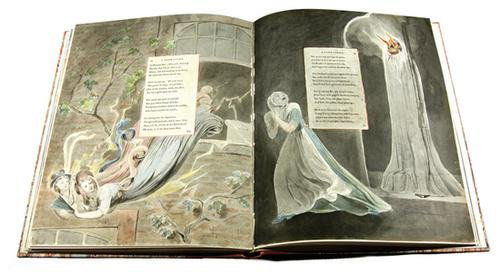 Blake's Water-Colour Designs for Gray: Keynes (Sir Geoffrey) William Blake's Water-Colour Designs for the Poems of Thomas Gray, 3 vol., limited to 518 copies, this lettered L, one of 18 hors commerce, facsimile reproductions, origi