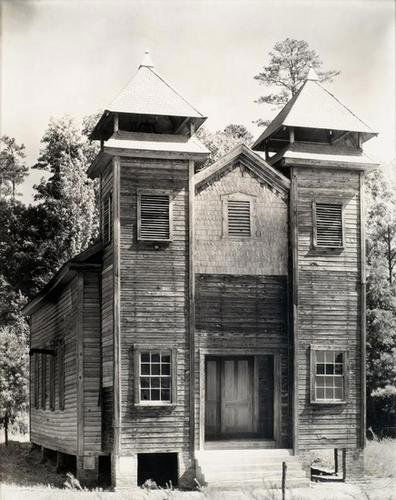 WALKER EVANS (1903-1975); Church Sprott, Alabama,: WALKER EVANS (1903-1975) Church Sprott, Alabama, 1936Gelatin silver print. Lunn Archive stamp on the verso. 9 1/2 x 7 1/2 in. (24 x