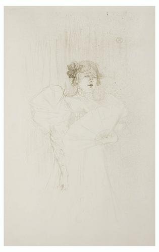 Henri Toulouse-Lautrec luce myrès, de face