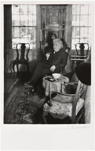 Lotte Jacobi- Albert Einstein, 1938