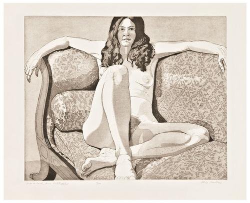 Philip Pearlstein Two prints