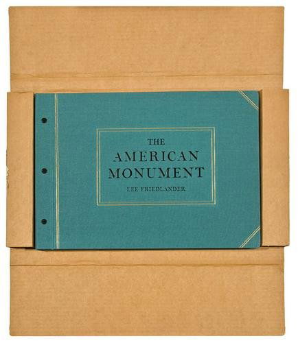 Lee Friedlander (b. 1934) The American Monument, 1: Lee Friedlander (b. 1934) The American Monument, 1976New York: The Eakins Press Foundation, 1976, first edition. Text by Leslie George Katz. 172 pages with 213 black and white plates. Folio wi