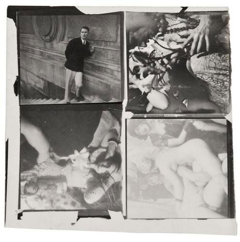 Jack Smith (1932-1989) Untitled (Composite), for T: Jack Smith (1932-1989) Untitled (Composite), for The Beautiful Book, ca. 1960Gelatin silver print. 4 1/2 x 4 1/2 in. (11.4 x 11.4 cm.) Provenance: acquired directly from Piero Heliczer, Londo