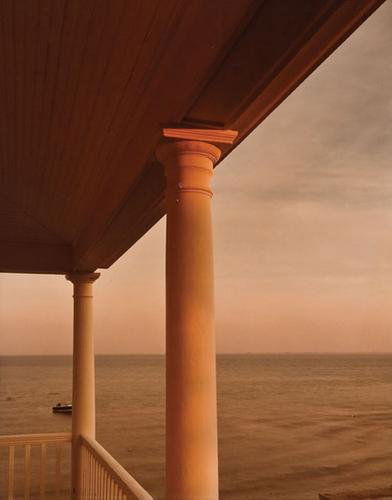 Joel Meyerowitz (b. 1938) Bay/Sky/Porch, 1977: Joel Meyerowitz (b. 1938) Bay/Sky/Porch, 197715 chromogenic prints with colophon contained in a linen clamshell folio with gilt lettering on the cover. Numbered 18/75 in ink on the colophon.
