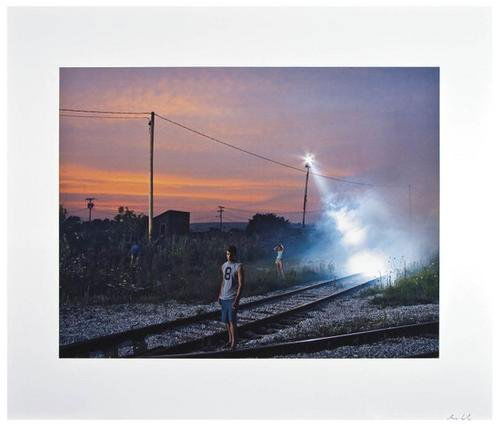 Gregory Crewdson Untitled Documentary Shot: Gregory Crewdson (b.1962) Untitled Documentary Shot Digital C-print, 2004, signed and numbered 32/40, as included in the Merce Cunningham Dance Company 50th Anniversary Portfolio, on wove pape