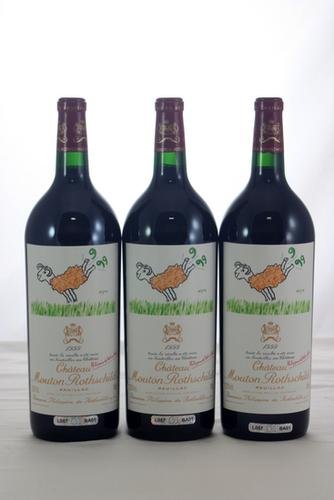 Mouton Rothschild, 1999: Mouton Rothschild, 1999Pauillac "The beautiful 1999 Mouton Rothschild may be a modern day clone of their 1962 or 1985. Its saturated ruby/purple color is followed by sumptuous aromas of cedar