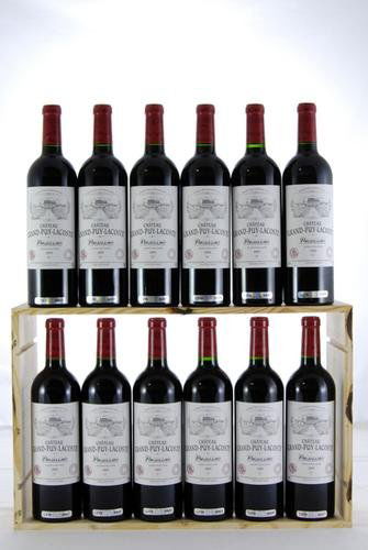 Grand Puy Lacoste, 2003: Grand Puy Lacoste, 2003Pauillac "Blackberry and licorice aromas, with full body, very fine tannins and a long finish. Very silky. So much for jammy wines in 2003. Very fresh and refined..." W