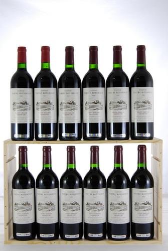 Tertre Roteboeuf, 1989: Tertre Roteboeuf, 1989St. Emilion "...a great Le Tertre-Roteboeuf, the 1989 is a massively-endowed wine with full blown aromas of bacon fat and sweet fruit. As someone once said, tasting these