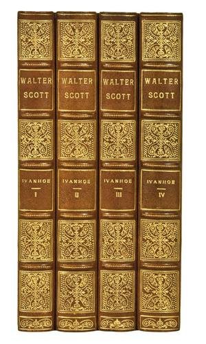 BINDING SET -- SCOTT, Sir Walter. 145 volume half