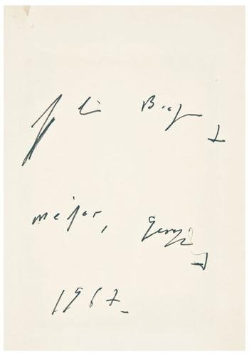 BORGES, Jorge Luis (1899 - 1986). Obra Poética, 19: BORGES, Jorge Luis (1899 - 1986). Obra Poética, 1923-1964.[Buenos Aires:] Emecé Editores, [1964]. 4to (200 x 145 mm). Illustrated with color plates. Original printed wrappers. Condition: remna