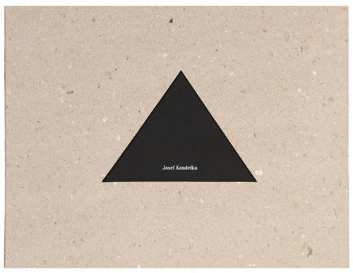 Josef Koudelka (b. 1938) The Black Triangle: Josef Koudelka (b. 1938) The Black TrianglePrague: Správa Prazského/Magnum, 1994. Introduction by Václav Havel. 34 black and white plates. 4to. Accordian fold, natural paper boards, cover tria