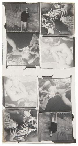 Jack Smith (1932-1989) Untitled (Double Composite: Jack Smith (1932-1989) Untitled (Double Composite), for The Beautiful Book, ca. 1960Gelatin silver print. 9 5/8 x 4 5/8 in. (24.5 x 11.8 cm.) Provenance: acquired from the Piero Heliczer Est