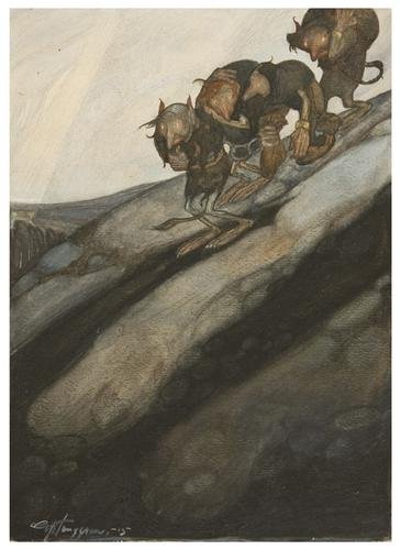 TENGGREN, Gustaf [Adolf] (1896 - 1970) Trolls