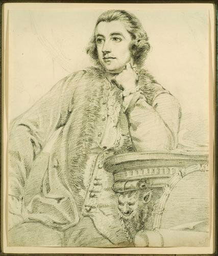 Attributed to John Raphael Smith (1752-1812) Portr: Attributed to John Raphael Smith (1752-1812) Portrait study of a gentlemanPencil 9 5/8 x 8 1/4 in (24.5 x 21 cm) Provenance: with Alister Mathews, Poole