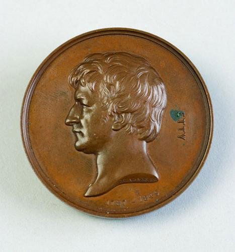 Medals of the Art-Union of London: Medals of the Art-Union of London A group of bronze medals commemorating Thomas Banks, Sir David Wilkie, Benjamin West, Charles Robert Leslie, William Etty, David Roberts, J.M.W. Turner, Danie