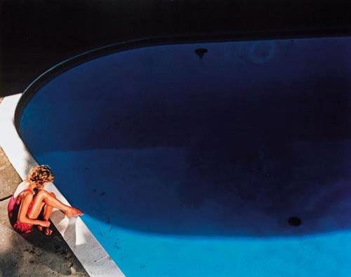 David Drebin (b. 1970) "Trisha by the Pool, 2003": David Drebin (b. 1970) "Trisha by the Pool, 2003"Chromogenic print flush-mounted on Sintra. Signed in ink on label affixed to the reverse of the mount. This work is number 1 from an edition of